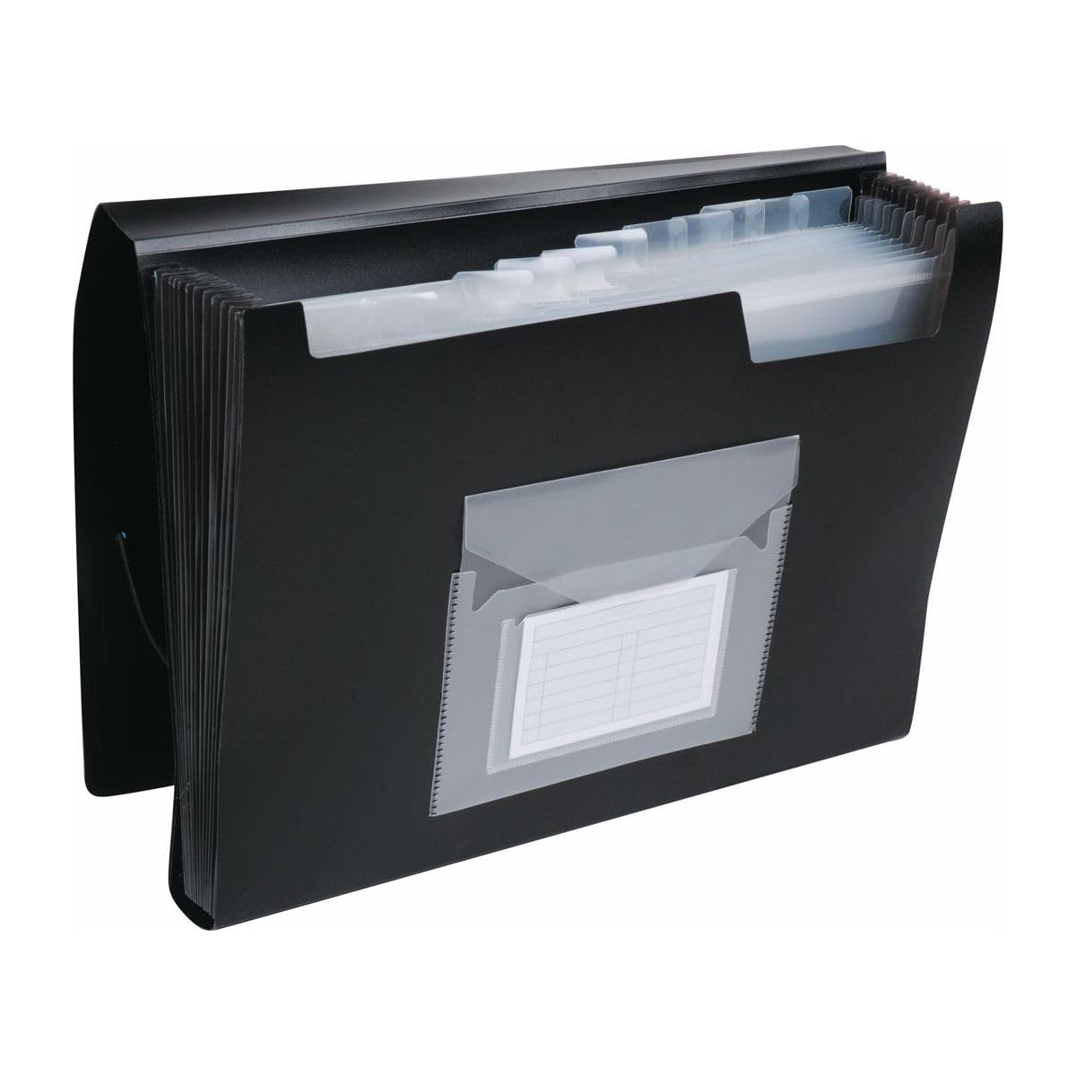 Q-Connect Expanding File 13-Pocket Black A4 KF01276