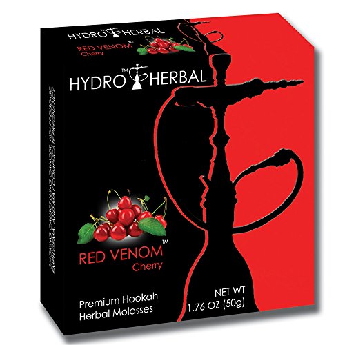 Hydro Herbal 50g Cherry Hookah Shisha Tobacco Free Molasses