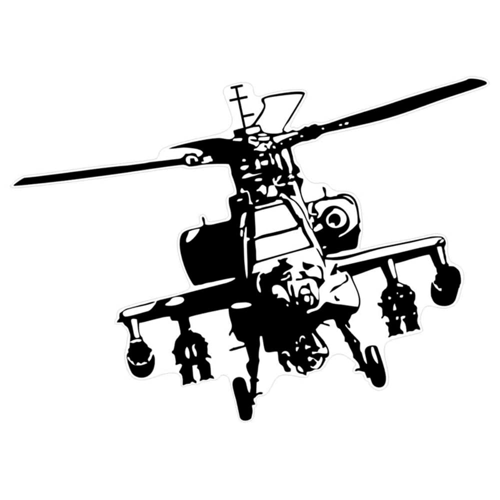 Avisa Auto Tattoo Sticker Helicopter - 45x33cm