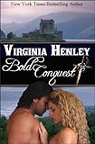 Front cover for the book Bold Conquest by Virginia Henley