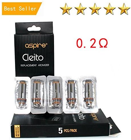 5Pcs Auth(entic As(pire Cl(eito O.2(0hm