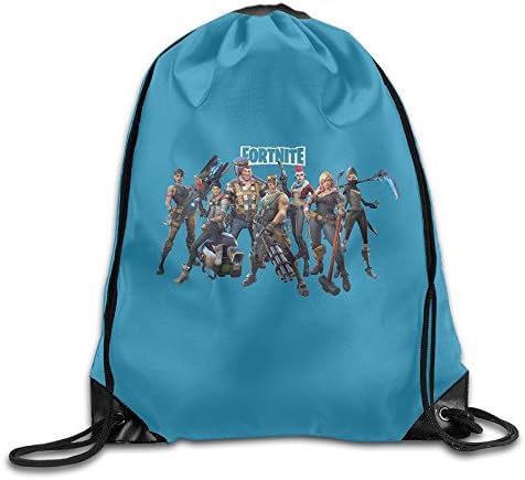 FORTNITE Battle ROYALEGym Sackpack Drawstring Backpack Sport String Bag Cinch Pack Shoulder Bag