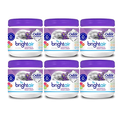 Bright Air Solid Air Freshener and Odor Eliminator, Lavender and Fresh