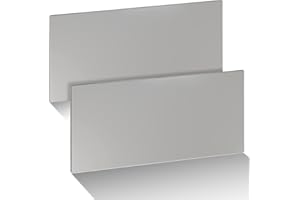 AOKLIT 2 Pcs 1/8 Steel Plate, 6'' x 12'' Steel Sheet A36 Weldable Metal Plate, Hot Rolled Steel Base Plates for Structural Support and Industrial Use