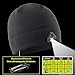 Panther Vision POWERCAP 3.0 USB Rechargeable Headlamp LED Beanie Ultra-Bright Hands Free LED Lighted Cap (Black 2.0)