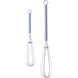 Mini Whisks Set of 2, 5 Inches and 7 Inches