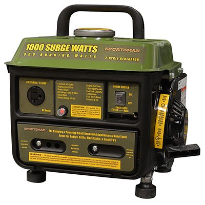 1000 Watt 2 Cycle Portable Generator