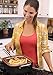 Copper Pan 5 Piece Cookware Set - Non Stick Copper Chef Frying Pans with Induction Bottom Steamer Tray and Fry Basket - Oven Safe Non-Stick Deep Copper Square Design with Glass Lid