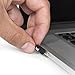 Leef Surge USB 2.0 16GB Low Profile High Speed USB Flash Drive with PrimeGrade Memory (Black)