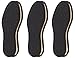 pedag Deo Fresh Natural Terry Cloth & Sisal Insoles, Handmade in Germany, Fully Washable, Perfect for Keeping Feet Dry and Fresh in The Summer, US W10 M7 / EU 40, Grey, 3 Pair