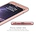 Ipaky Thin Exact-Fit [Rose Gold] Premium Matte Finish Dual Layer Hard Case for iPhone 6 Plus with Tempered Glass Screen Protector Skin for iPhone 6/6S Plus 5.5 [Rose Gold]