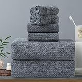 Ycosy 8 Piece Oversized Bath Towel Set-2 Extra
