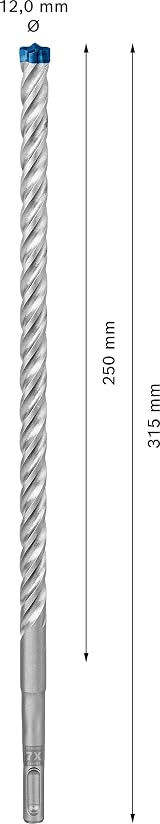Bosch EXPERT SDS plus-7X Hammer Drill Bit 12 mm x 250 x 315 mm view 3