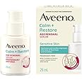 Aveeno® Calm + Restore Age Renewal Serum, Niacinamide, Oat, Natural Retinol Alternative, Anti-aging, Gentle on Sensitive Skin