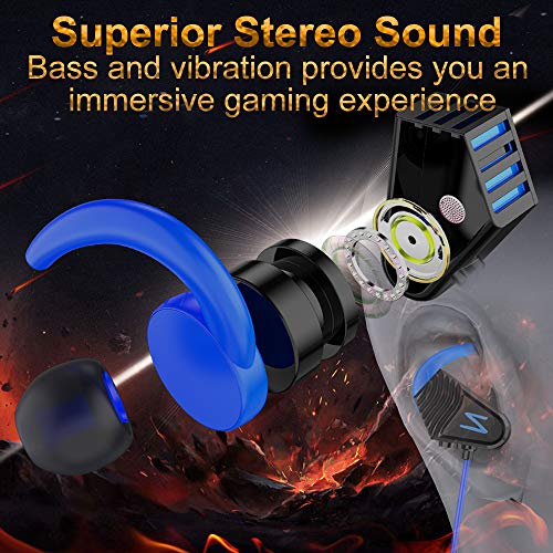 1 BENGOO+Earphones+Microphone+Nintendo+Cancelling