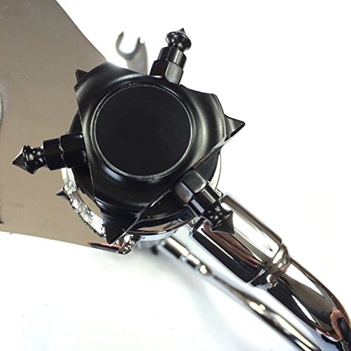 HK Motorcycle Black Adjustable Detachable Backrest Sissy Bar with pad For 2007 2008 2009 2010 2011 2012 2013 2014 2015 Harley Davidson FLHR Road King FLHX- Street Glide - Thumbnail 3
