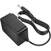 21V 1A Universal Lithium Battery Charger AC/DC Adapter Power Supply Cord 24Volt 1000mA 800mA 500mA Switching Transformer with 5.5×2.5/2.1mm Plug Jacks for Infant Monitor CCTV Cameras