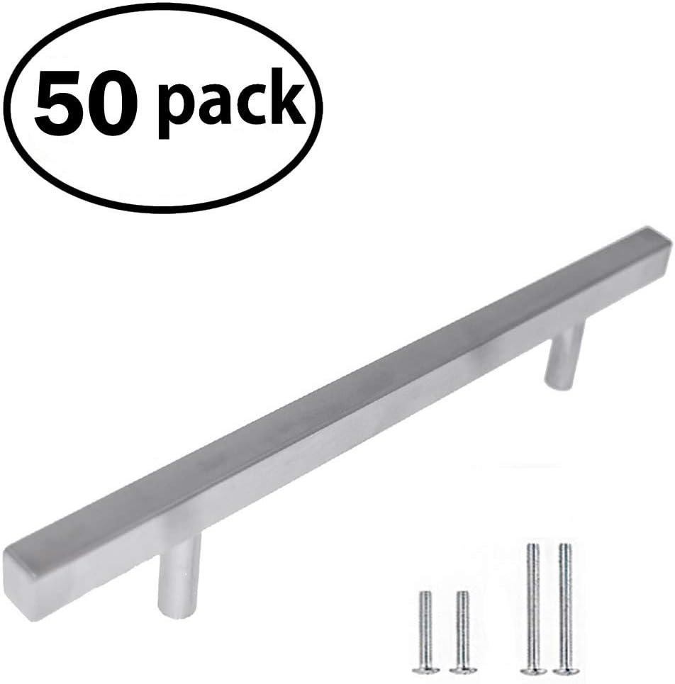 Best Euro Bar Cabinet Handle Brushed Nickel