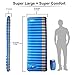 Inflatable Sleeping Pad with Built in Pump. The Perfect Mat for Camping & Backpacking. Lightweight & Compact. Maximum Insulation Using Special Air Tube Design for Comfortable Outdoor Experience