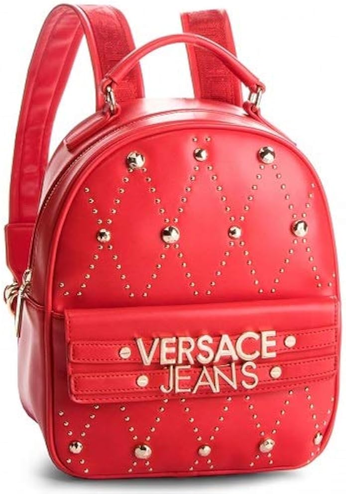 red versace backpack