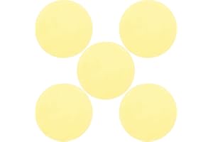 UKCOCO 5pcs Light Filter Sheets - Round Color Correction Gels for Led Recessed Downlights - Heat Resistant Overlay Film for P