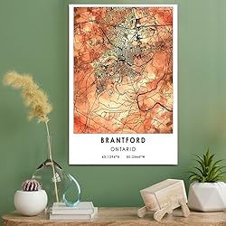 St. Augustines Map Poster, Florida Map Art