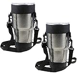EEEKit 2 Packs Carry Bag for 30 OZ Tumbler, Yeti, Ozark Trail, RTIC, SIC, Member's Mark 30 ounce Tumbler, Carrying Pouch, Adjustable Detachable Strap, Shoulder Sling