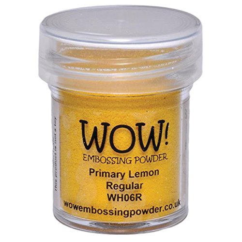 Wow Embossing Powder 15ml, Lemon