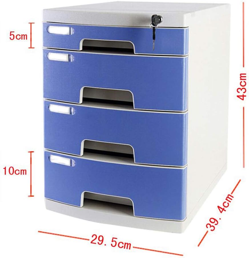Amazon Com A4 Desktop File Cabinet With Lock Drawer Type Data