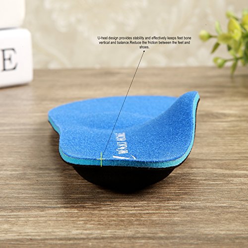 WAKI HOME Orthotics Insoles/Inserts/Pads with Arch Supports for Flat
