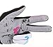 DuShow Cycling Gloves Women Full Finger-Mountain Bike Riding Biking Bicycle Gloves, Touchscreen Gel Padded -for Motorcycle Gym Sport Workout Training Outdoor (Pink,M)