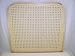 Commonwealth Basket Cane Webbing 1/2-Inch Fine Open Mesh 18-Inch by 18-Inch, Natural