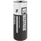 EEMB ER18505 3.6V A Size 4100mAh Lithium Battery Li-SOCL₂ Non-Rechargeable | Li-SOCl₂ Non-Rechargeable, 10-Year Shelf Life or Smart Meter, Alarm, PLC, IoT Devices, Sensor