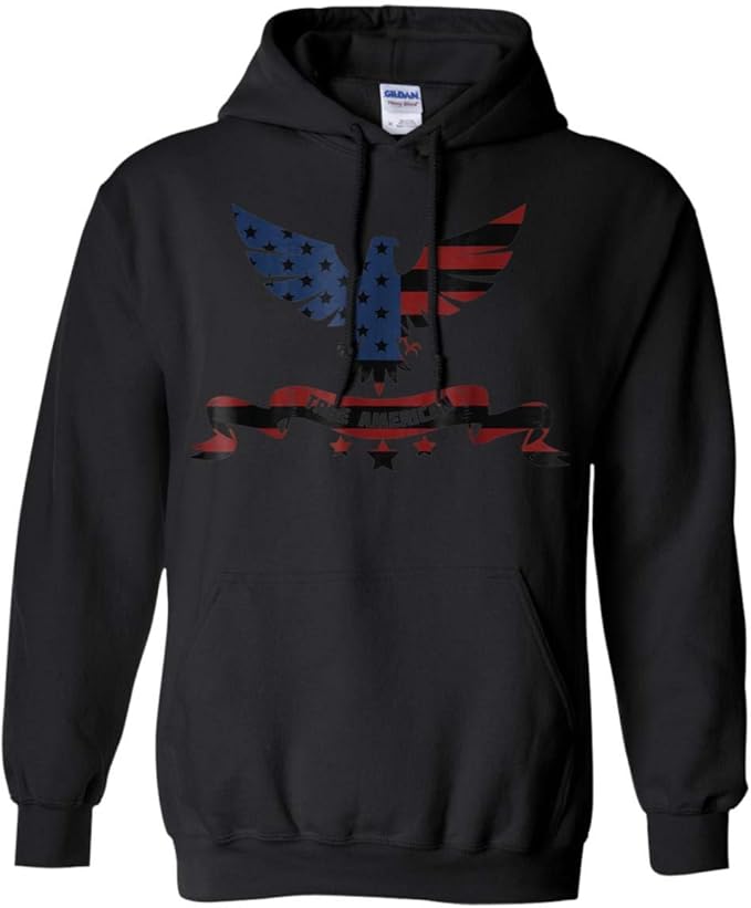 American Eagle Mens Shirts (Hoodie;Black;S) Clothing