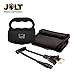 Jolt Protector 60,000,000 Stun Gun with LED Flashlight - Holster, Rechargeable - Have the Power of a Lightning Bolt in the Palm of your Hand