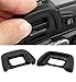 CEARI [2 Pack] DK-23 Rubber Eyecup Eyepiece Viewfinder for Nikon D7100 D7200 D300 D300s DSLR Camera + Microfiber Clean Cloth
