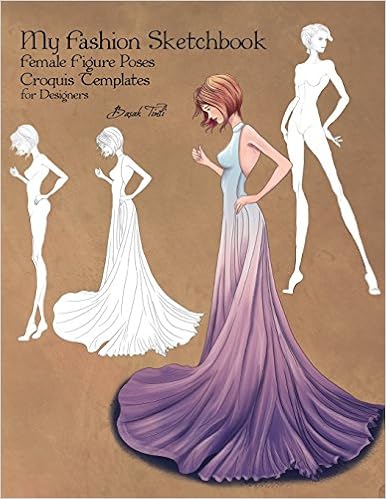 My Fashion Sketchbook Female Figure Poses Croquis