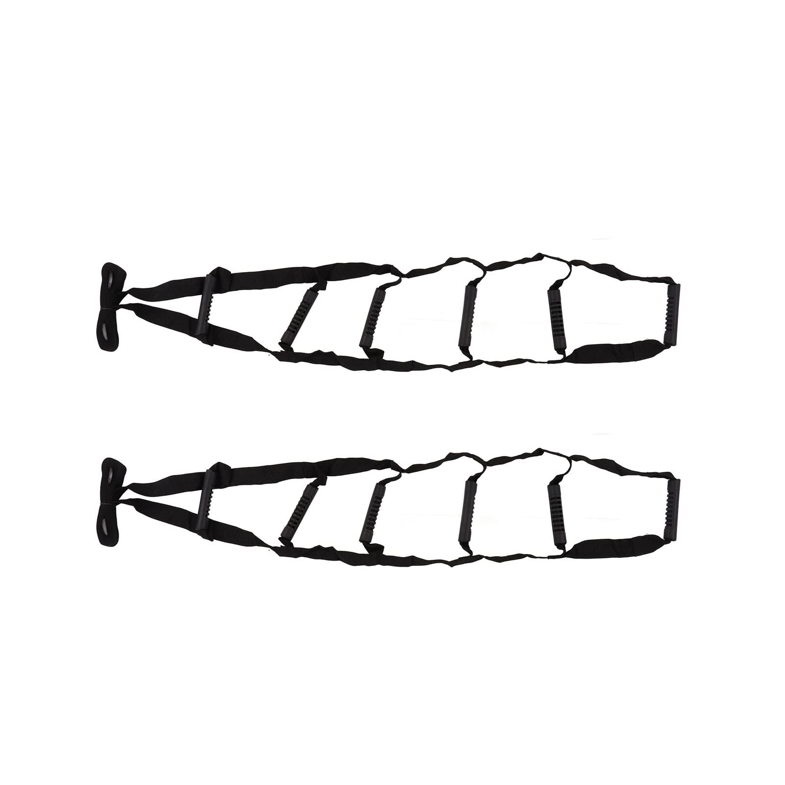 plplaaoo 2PCS Bed Ladder Assist,Pull Up & Sit Up Assist Device with 6 Handle Grips,Adjustable Bed Rope Ladder Straps,Anti Slip Comfortable Nylon Bed Rope Ladder for Pregnant Elderly Patient