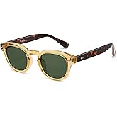 Gtand Unisex Vintage Retro Round Style Tinted Sunglasses For Men Women Fashion Circle Sun Glasses 46mm