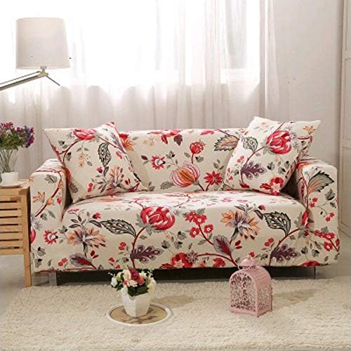 Slipcover Sofa Tight Wrap All-Inclusive Slip-Resistant Sectional Elastic Full Sofa Cover/Towel 1/2/3/4-Seater,4 Seat Sofa