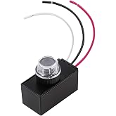 ppzDusk to Dawn Sensor for Outdoor Lighting 120-277V | Photocell Sensor for Outdoor Light, Photoelectric Switch, Light Sensor for Outdoor Lighting