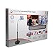 CTA Digital Security Gooseneck Floor Stand for Tablets 7 -10.5 inches - iPad Pro 10.5, iPad mini, Galaxy Tab