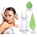 Facial Cupping Therapy Set - Include 2 Face Cuppings,2 Eye Cuppings,Facial Cleaning Brush & Bamboo Fiber Towel