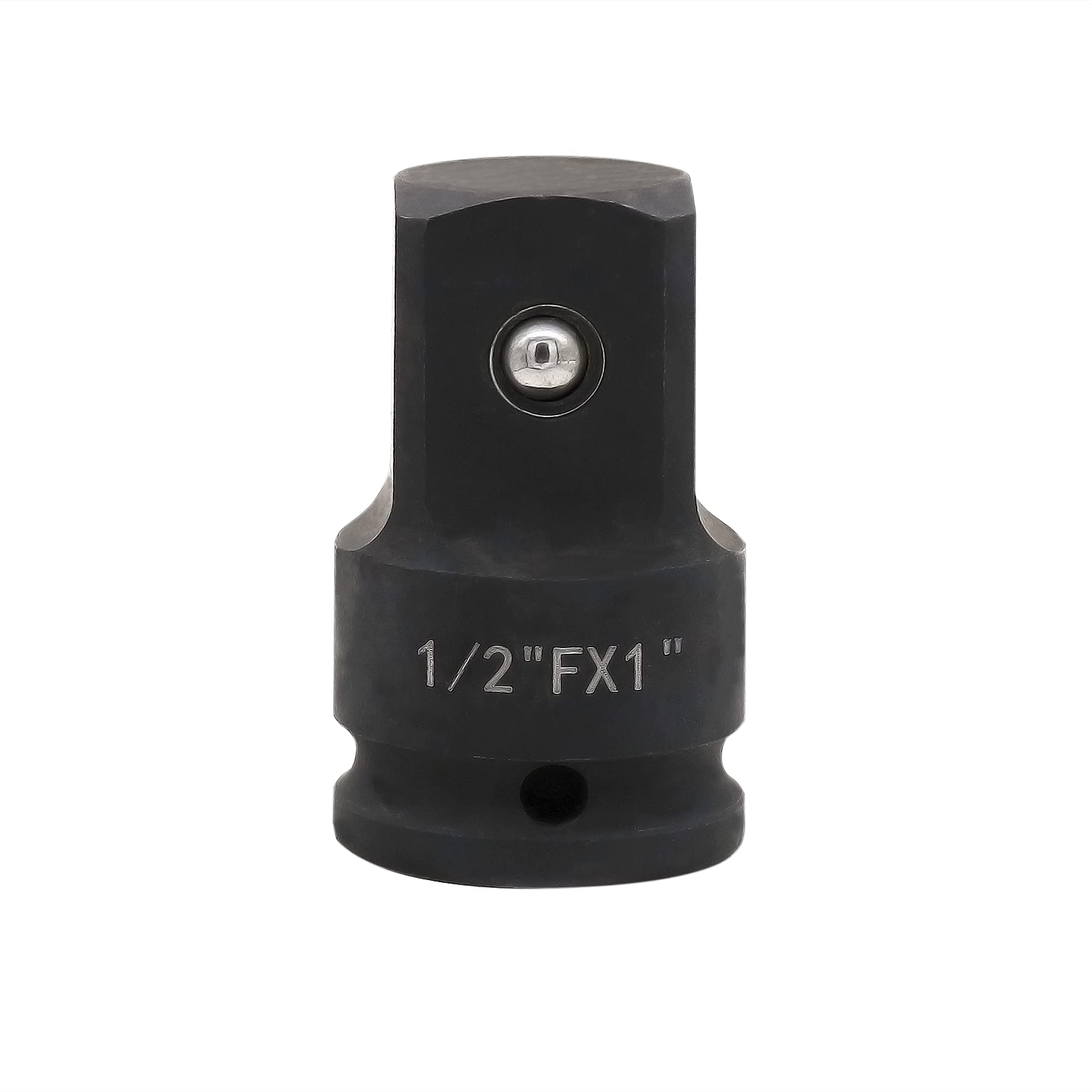 VictorsHome Impact Socket Adapter and Reducer 1/2 Inch Drive F to 1 Inch M, Chrome Molybdenum Steel Impact Driver Conversions