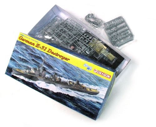 Dragon Models 1/350 German Z-31 Destroyer Smart Kit