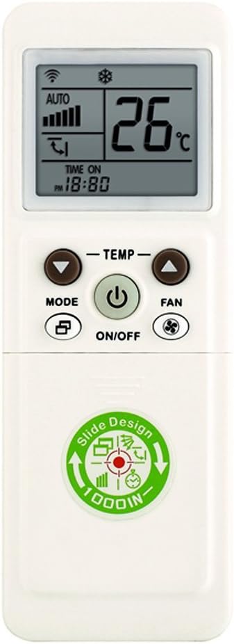 tempo di saldi Universal Remote Control for Air Conditioner Multi Function Timer, Multi-coloured
