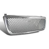 Spec-D Tuning HG-F15004C Ford F150 Xl Stx Xlt Fx4 Chrome Mesh Front Grille 1 Pc