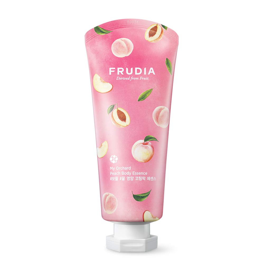 FRUDIA My Orchard Peach Body Lotion. Peach and Honey Body Essence. Nourishing.