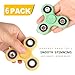 SCIONE New Crack Fidget Spinner 6 Pack ADHD Stress Relief Anxiety Toys Best Autism Fidgets Hand Spinners for Adults Children Finger Toy with Bearing Focus Fidgeting Restless Tri-Spinner