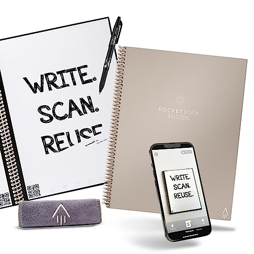 Rocketbook Planner & Notebook, Fusion : Reusable